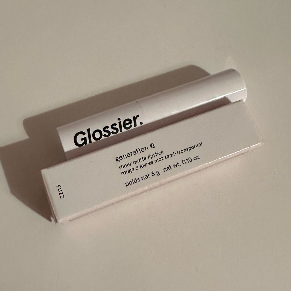 Glossier Generation G Sheer Matte Lipstick in Fuzz